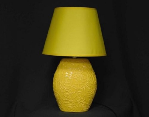 Светильник настольный Мелодия Света 220В Е27 60Вт Желтый фото Светильник настольный Мелодия Света 220В Е27 60Вт Желтый картинка